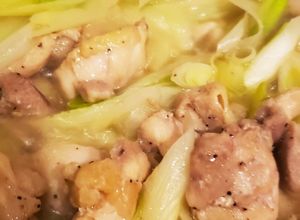 長ネギ大量消費&安上がり！鳥ネギ塩焼き♪-レシピのメイン写真