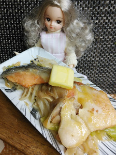 リカちゃん♡もやしのちゃんちゃん焼き☆*-レシピのメイン写真