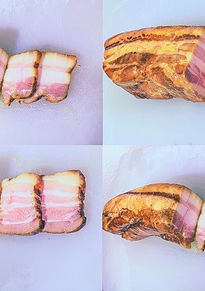 自家製ベーコン 風乾燥＆時間比較実験-レシピのメイン写真