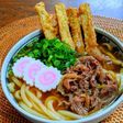 肉ごほ天うどん