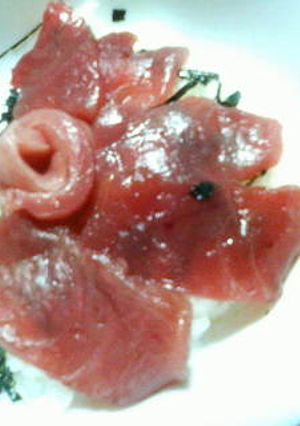 簡単マグロ丼-レシピのメイン写真