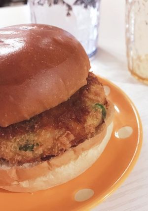 残り物で コロッケバーガー-レシピのメイン写真
