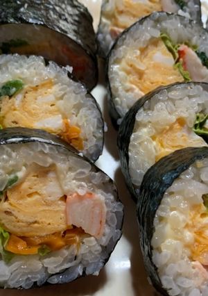 恵方巻作り-レシピのメイン写真