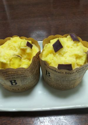 蒸しパン(さつま芋を使って)-レシピのメイン写真
