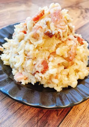 やみつき必至！いぶりがっこのポテトサラダ-レシピのメイン写真