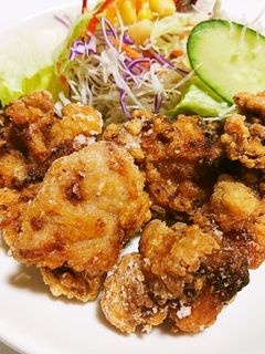 カリッとジューシー♫鶏もも肉の竜田揚げ-レシピのメイン写真