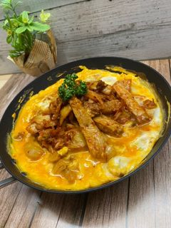 味のギャップがたまらん豚キムチ!-レシピのメイン写真