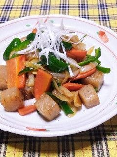 こんにゃくのコロコロステーキ♬-レシピのメイン写真