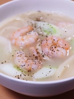 ☆鍋の素で簡単うどん☆-レシピのメイン写真