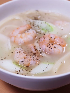 ☆鍋の素で簡単うどん☆-レシピのメイン写真