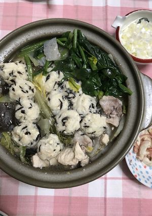 ダイエットに☆お豆腐団子でお鍋‼︎-レシピのメイン写真