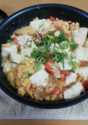 卵と豆腐のなにか-レシピのメイン写真