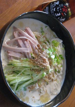 夏色☆胡麻香る豆乳そうめん-レシピのメイン写真