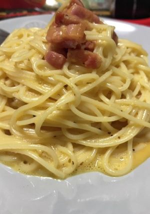カルボナーラ-レシピのメイン写真