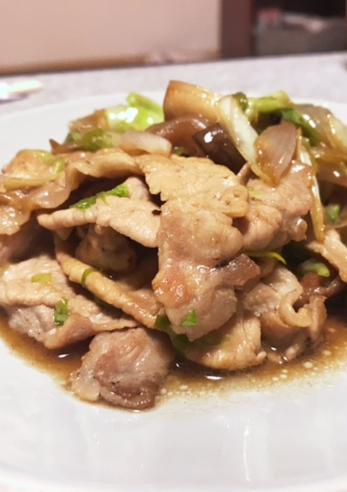 豚肉と野菜の旨醤油炒め-レシピのメイン写真