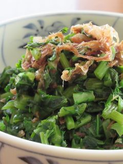 大根葉のおかか醤油炒め-レシピのメイン写真
