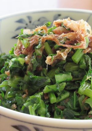 大根葉のおかか醤油炒め-レシピのメイン写真