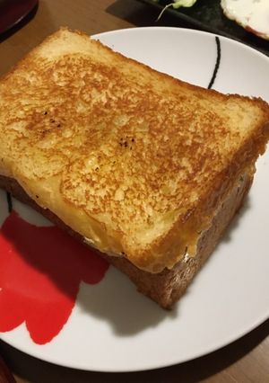 厚切り！食パンツナメルト-レシピのメイン写真
