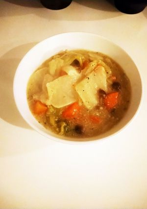 白菜消費調味料不使用他力本願鶏シチュー風-レシピのメイン写真