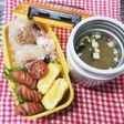 野球少年弁当♡焼きにおにぎり2/1