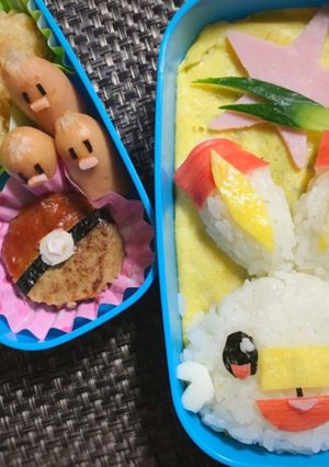 ヒバニーとお出掛けお弁当！-レシピのメイン写真