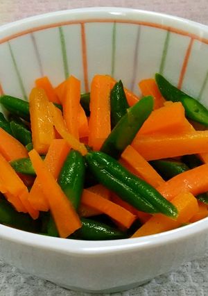 人参とインゲンのきんぴら・色良し味良し-レシピのメイン写真