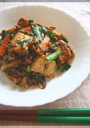 ジャーチャン豆腐(家常豆腐)-レシピのメイン写真