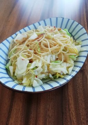 キャベツのピリ辛バスタ-レシピのメイン写真