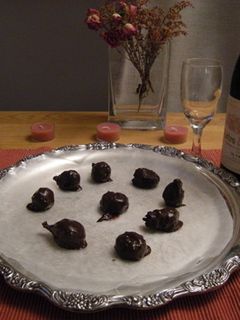 チョコレートとドライフルーツ白ワイン煮-レシピのメイン写真