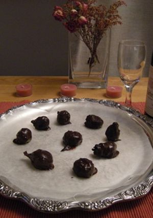 チョコレートとドライフルーツ白ワイン煮-レシピのメイン写真