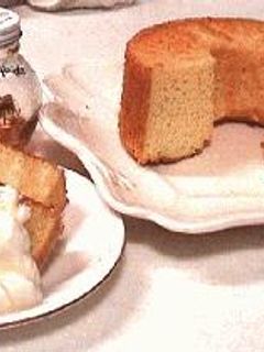 はちみつ生クリームシフォン☆-レシピのメイン写真