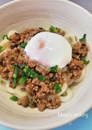 休日のランチに。ジャージャーうどん-レシピのメイン写真