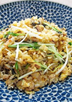 焼サバ炒飯-レシピのメイン写真
