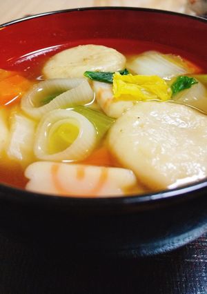 【給食】豆腐の団子汁-レシピのメイン写真