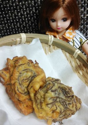 リカちゃん♡うちなーもずくの天ぷら♡-レシピのメイン写真