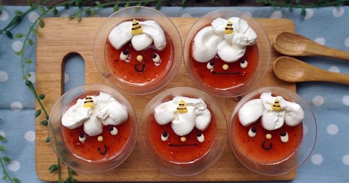 鬼さんパンナコッタ by カリメロまま 【クックパッド】 簡単おいしい