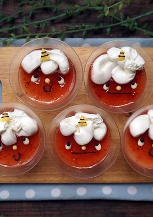 鬼さんパンナコッタ-レシピのメイン写真