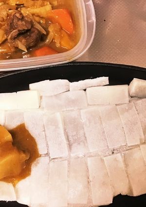 お餅のナン風-レシピのメイン写真