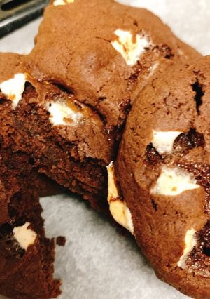 簡単!絶品マシュチョコチャンククッキー-レシピのメイン写真