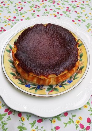 バスクチーズケーキ-レシピのメイン写真