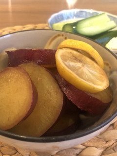おやつにも抜群!さつまいものレモン煮-レシピのメイン写真