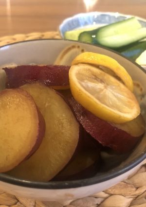 おやつにも抜群！さつまいものレモン煮-レシピのメイン写真