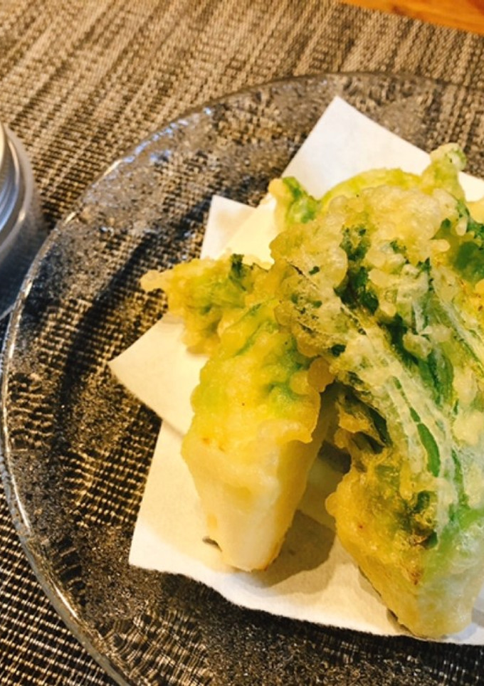 わたしの蕾菜天ぷら-レシピのメイン写真