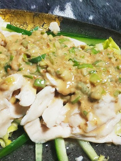 コンビニのサラダチキンを棒々鶏に❗️-レシピのメイン写真