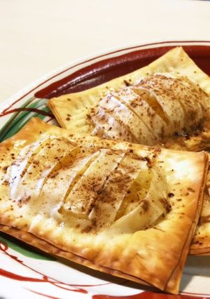 棒餃子の皮でアップルパイ-レシピのメイン写真