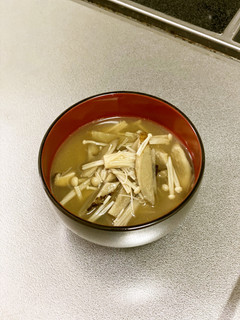 ごぼうと茸の味噌汁-レシピのメイン写真