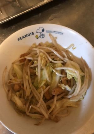 男おつまみ 鶏皮キャベツ焼-レシピのメイン写真