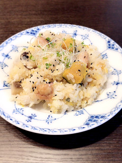 かぼちゃと厚切りベーコンの炊き込みご飯-レシピのメイン写真