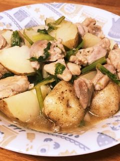 鶏肉とジャガイモの中華炒め-レシピのメイン写真
