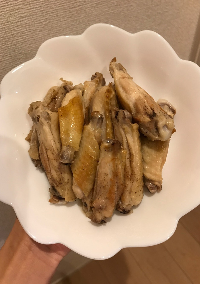 楽ちん手羽中焼き-レシピのメイン写真